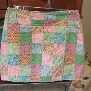 Vineyard Vine Patchwork skirt